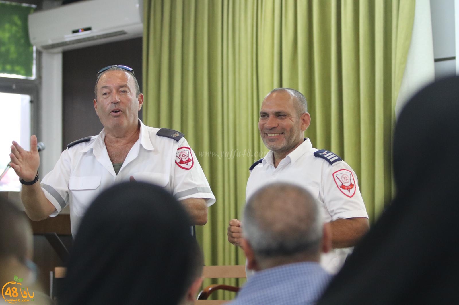 بالصور: تخريج فوج جديد لمسعفي نجمة داوود الحمراء في يافا ضمن الدورة الثالثة
